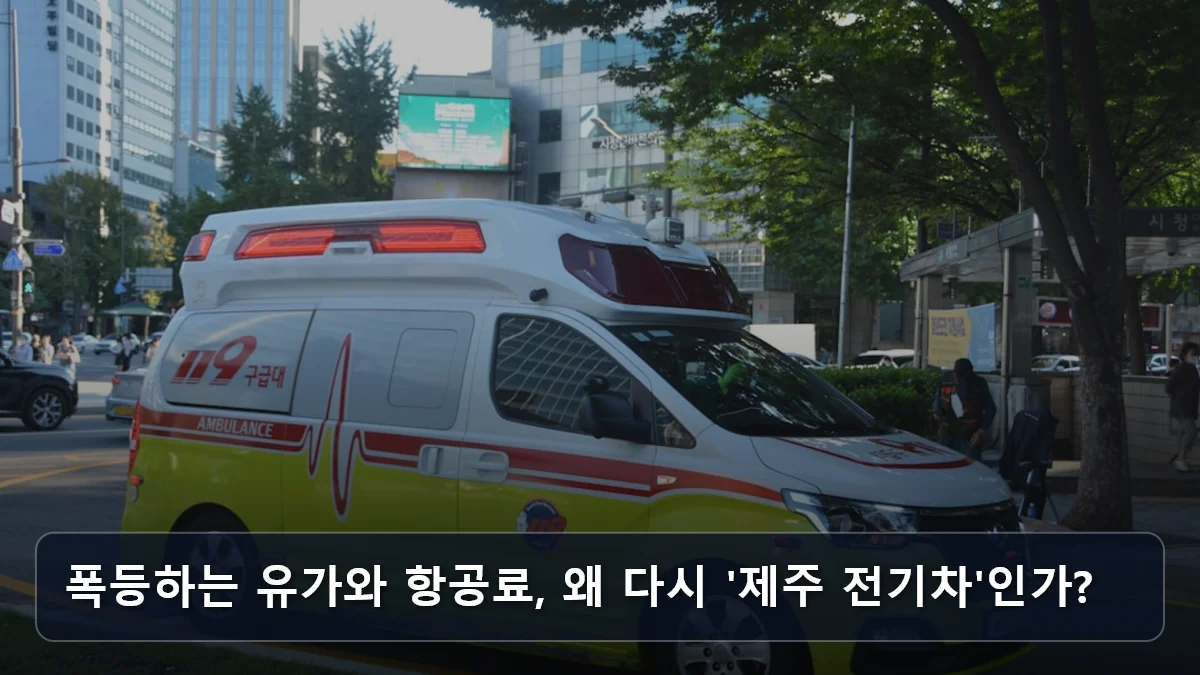 폭등하는 유가와 항공료, 왜 다시 '제주 전기차'인가? 관련 이미지